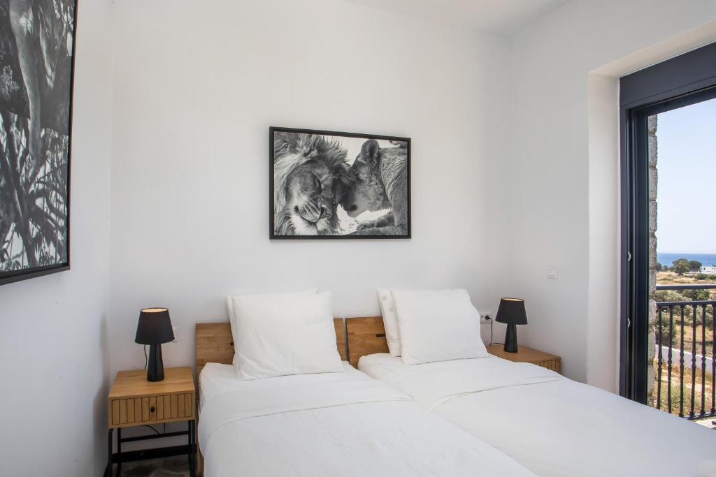 Schlafzimmer mit Meerblick